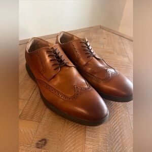 Men’s Florsheim Wingtip Oxford Shoes, Sz 11.5, Good Used Condition!